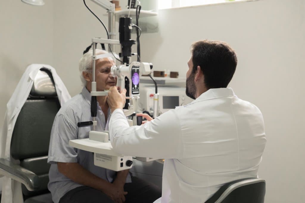 exames dos olhos