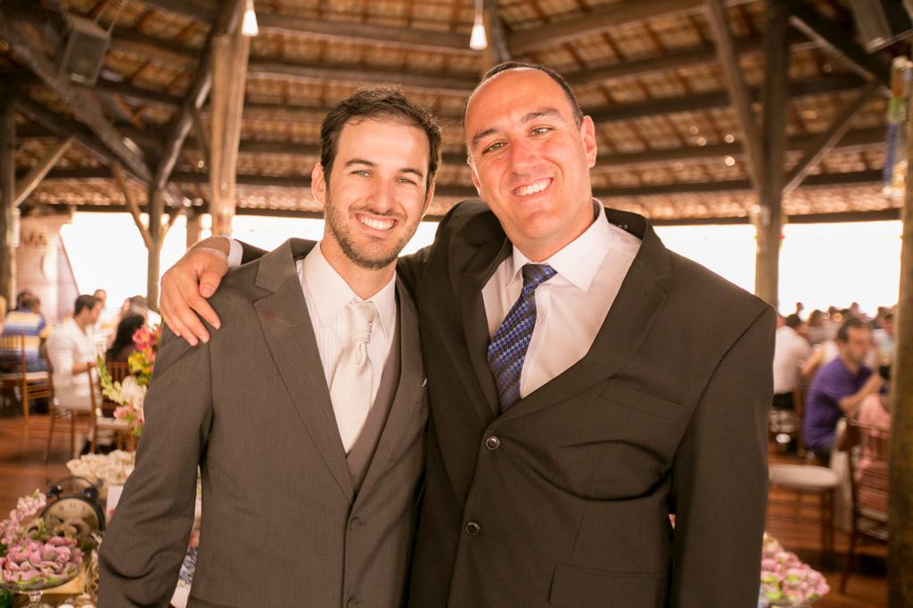 Diego Lencione com seu irmão Welber Lencione
