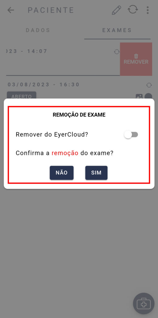 Faq Como Apagar Um Exame 6