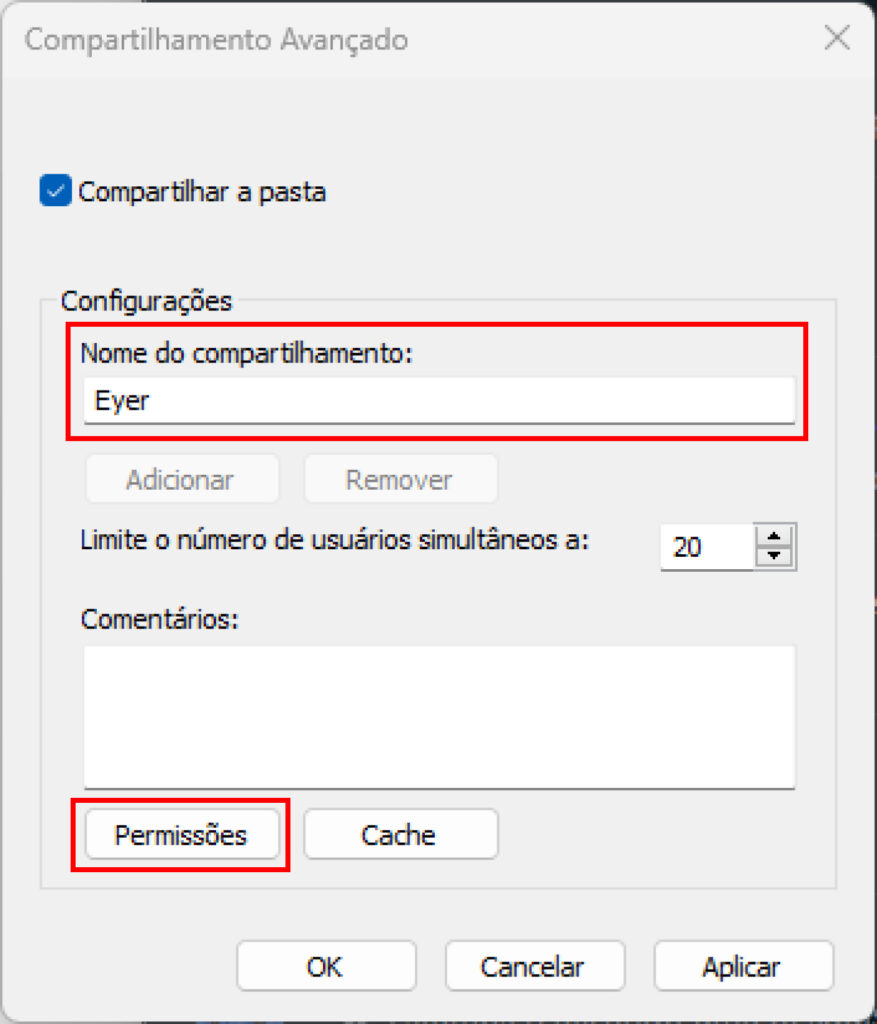 Faq Como Configurar O Smb No Eyer 5 1