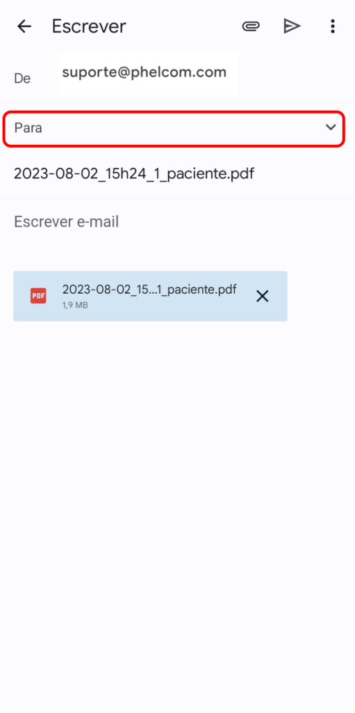 Faq Como Enviar Um Laudo Por E Mail 5 1