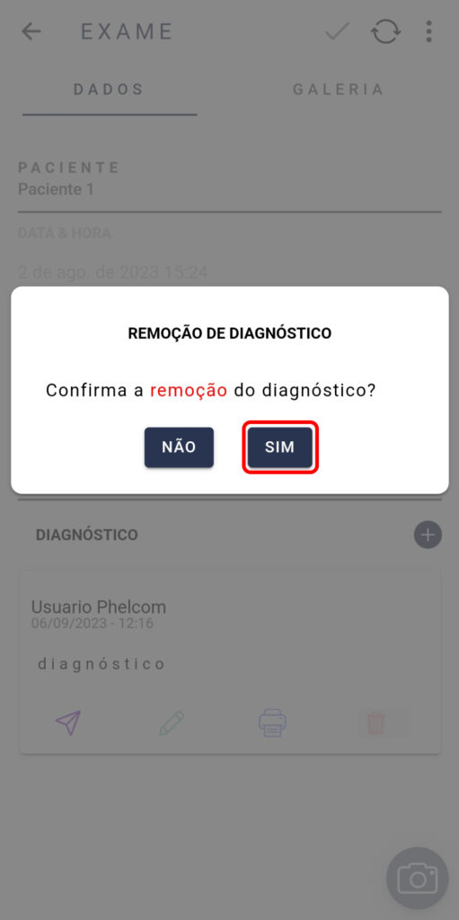 Faq Como Excluir Um Diagnostico 2