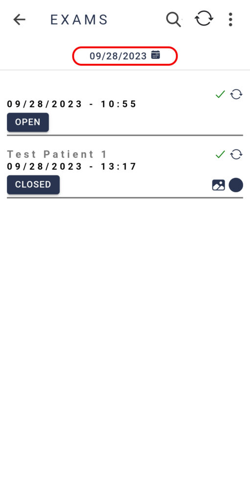 Faq How To Search An Exam By Date 02