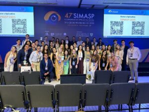 Ligas participantes do concurso De Olhos para o Futuro durante premiação