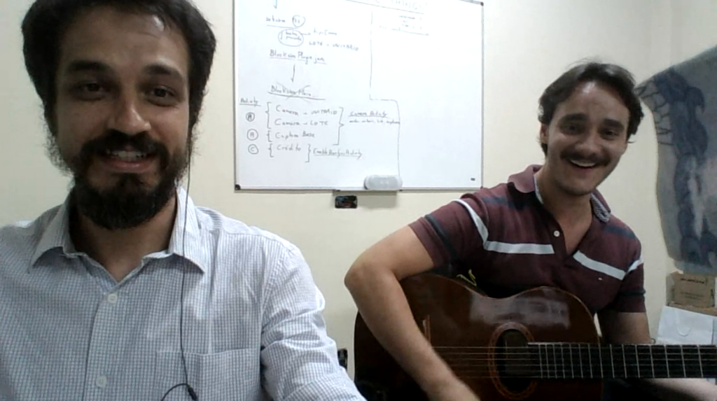 Dimas e Fred na Phelcom
